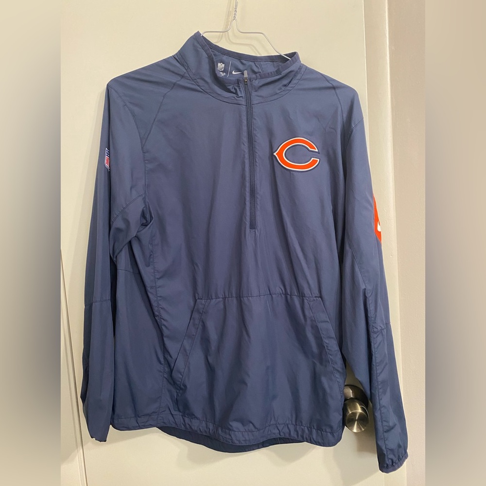 Nike Chicago bears windbreaker size medium